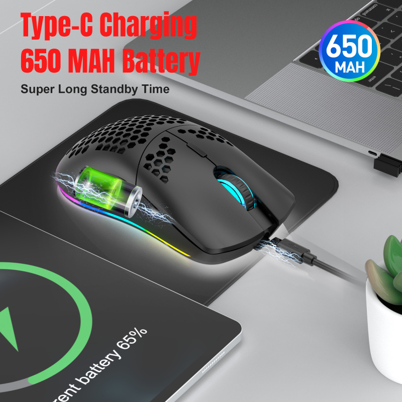 Wired+2.4G+Bluetooth 5.3 the third mock examination game mouse